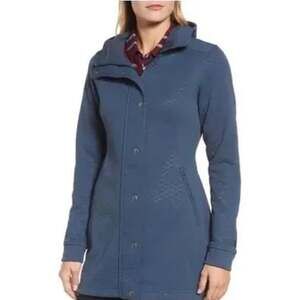 The North Face Women's Quilted Full Zip Hoodie Jacket Size M